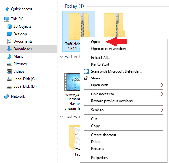 Speed Monitor on Windows 
